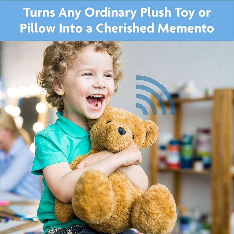 [Australia - AusPower] - 60 Second Multi-Message Voice Recorder, Record Custom Messages for Plush Toy, Stuffed Bear Toy, Baby Doll Toy, and Pillow - 2 Pack 60 Sec - Pack of 2 