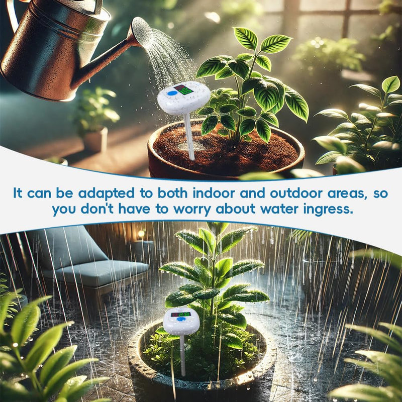 [Australia - AusPower] - AH-20Plus DLI Meter.Full Sun,Partial Sun,Partial Shade,Shade.Sun Hours.Sunlight Meter for Gardening. Sunlight UV Index Meter 