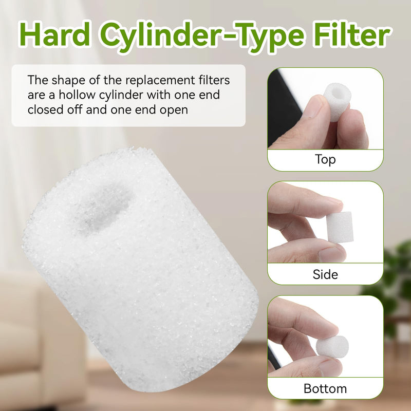 [Australia - AusPower] - Nebulizer Filter Replacement Air Filter Compatible with PARI Vios Nebulizer Compressors, Ultra II, Trek, and Trek S, Nebulizer Filters Replacement for Vios Nebulizer Parts, 6 Pieces 