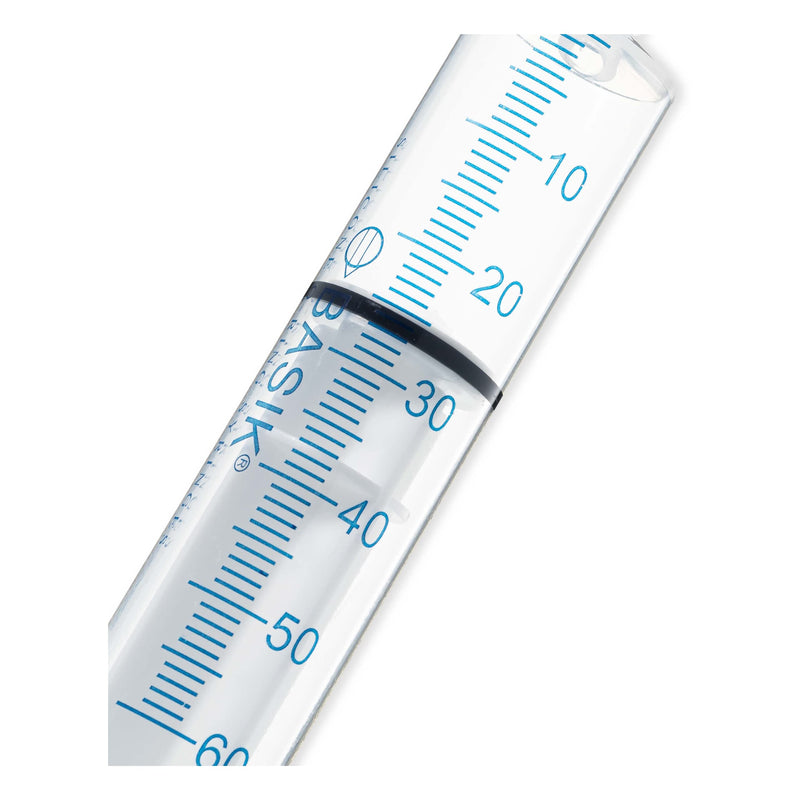 [Australia - AusPower] - BASIK 60cc Compatible With ENFIT Connections Silicone O Ring Reusable Syringe, 6 Pack 
