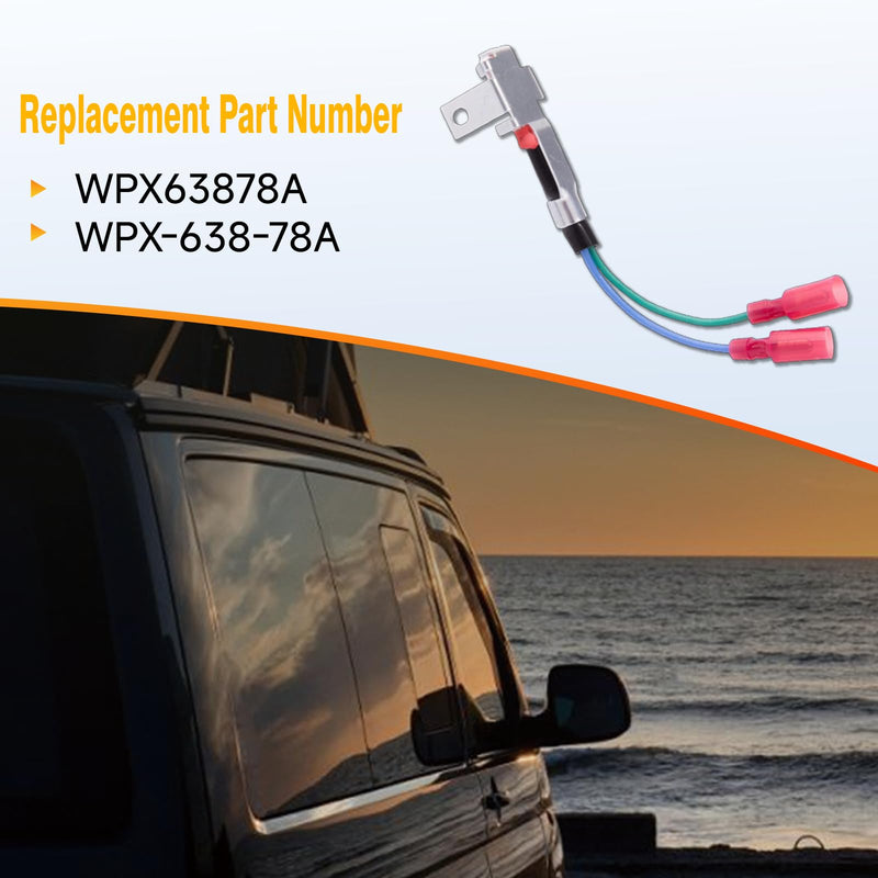 [Australia - AusPower] - WPX-638-78A Flame Sensor 1.0 12V Compatible with Aqua-HOT Hydro-HOT WEBASTO Burner Heads Replace# WPX63878A WPX-638-78A 