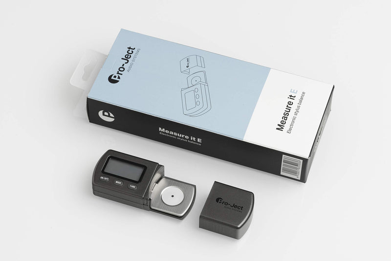 Pro-Ject Measure it E Digital Tonearm Scales with Extremely High Accuracy of 0.002g