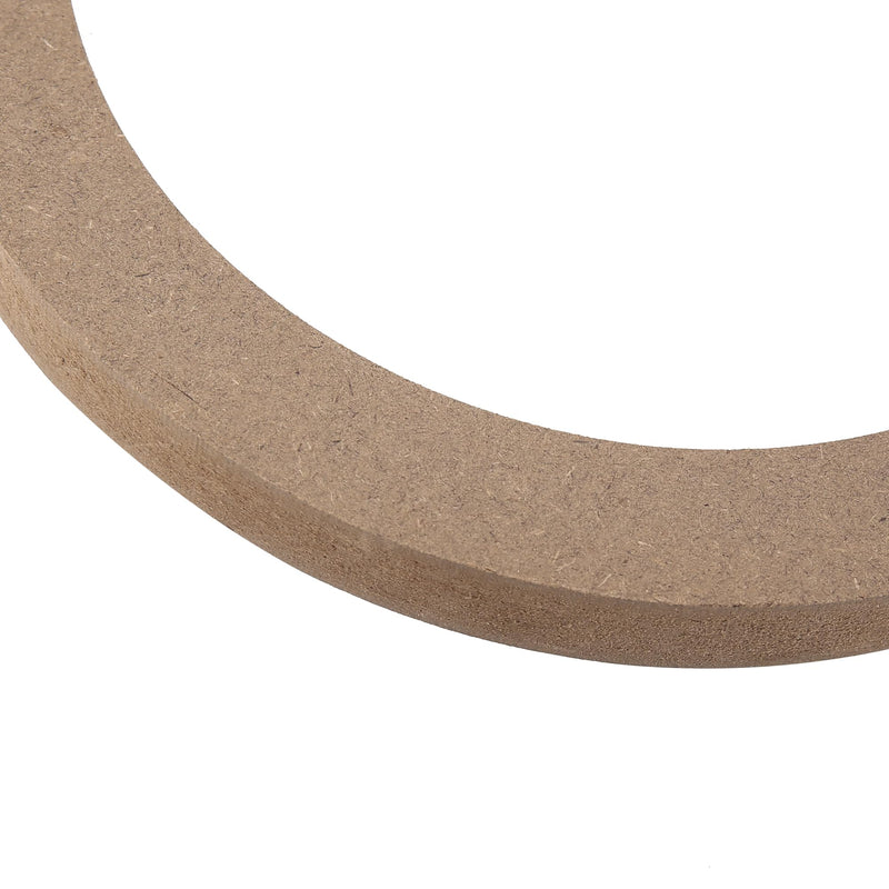 [Australia - AusPower] - X AUTOHAUX 4 Pcs 6.5" Universal Wooden Car Speaker Subwoofer Mounting Spacer Rings Adapter Bracket Holder Plate 