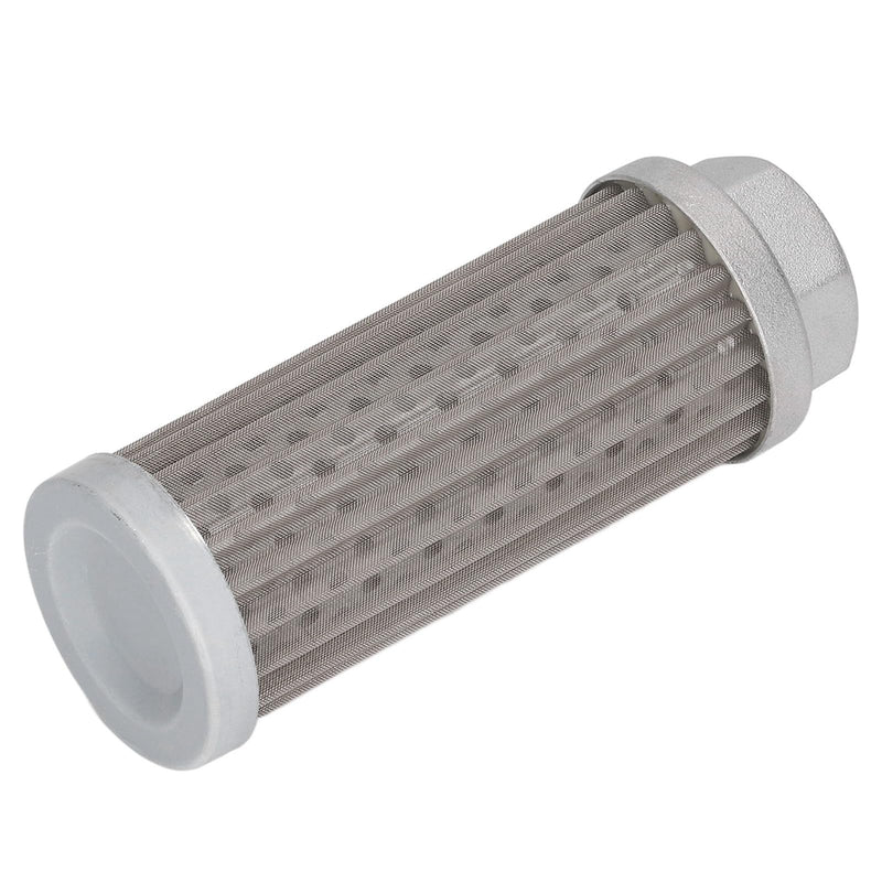 [Australia - AusPower] - Hydraulic Suction Valve Strainer Filter Cartridge Metal Mesh Pipe Joint Fuel Suction Filter Element for Automobile Generators - Stainless Steel 