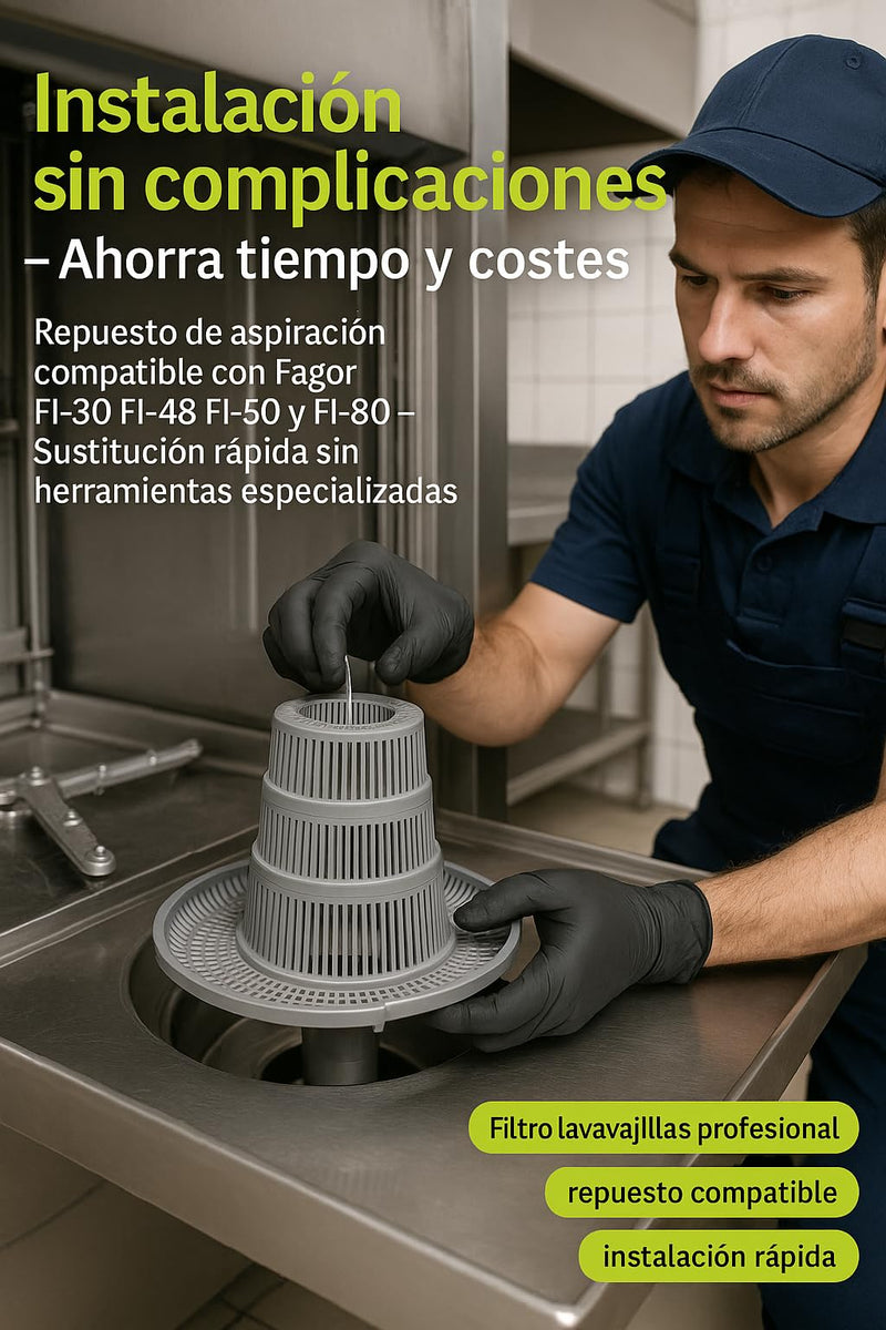 [Australia - AusPower] - CubetasGastronorm Filter FAGOR ASPIRACION FI-30/48/50/80-91FA29332 