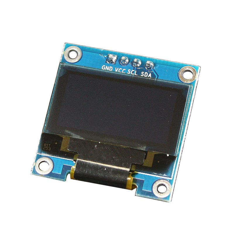 [Australia - AusPower] - Paradisetronic.com 0.96 Inch OLED Display Module with 128 x 64 Pixels, I2C, 3.3 V/5 V, Blue, Compatible with Arduino, Raspberry Pi, ESP32, STM32 