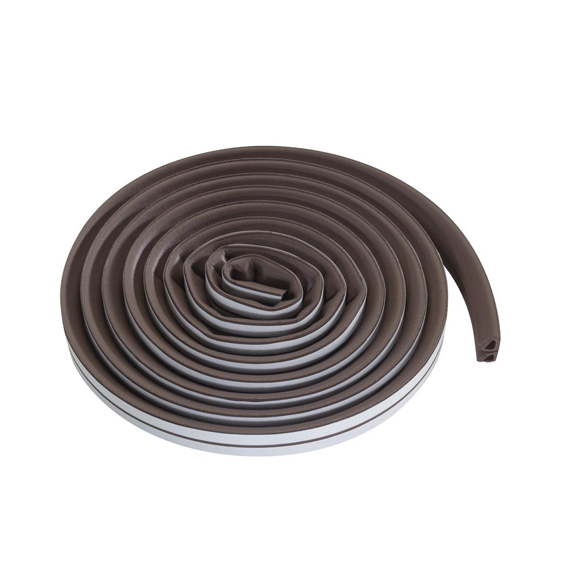 M-D Building Products 43848 3/8 in. x 3/8 in. x 17 ft. Brown Premium Silicone Rubber Platinum™ Window Seal for Ex-Large Gaps 1