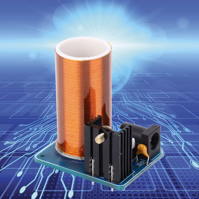[Australia - AusPower] - Demeras Coil, LED Spark Module Kit DC12 V High Efficiency Mini Coil, Radio Energy Transmission for Fluorescence Spectroscopy for Sch¨¹r Experiments 