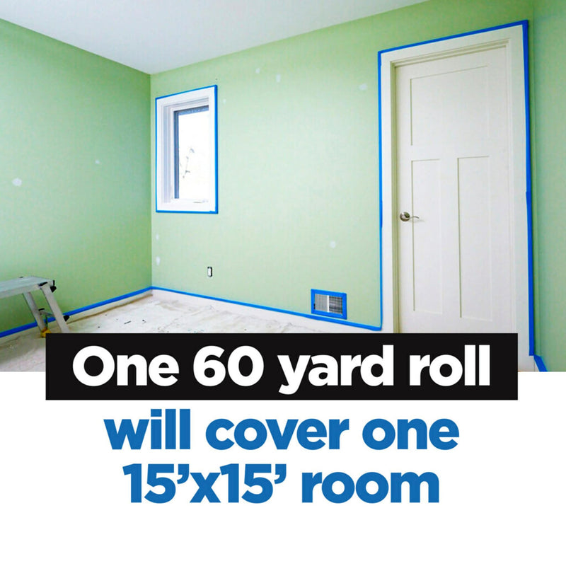 [Australia - AusPower] - ScotchBlue Original Multi-Surface Painter's Tape, 0.94 Inches x 60 Yards, 4 Rolls, Blue, Paint Tape Protects Surfaces and Removes Easily, Multi-Surface Painting Tape for Indoor and Outdoor Use 