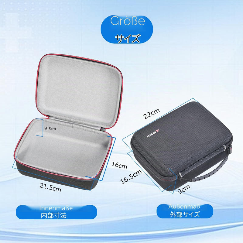 RLSOCO Case for OMRON X2 Smart+/X2 Basic/X4 Smart/X3 Comfort/M300/M3 Comfort/M2 Basic Upper Arm Blood Pressure Monitor (Bag Only)