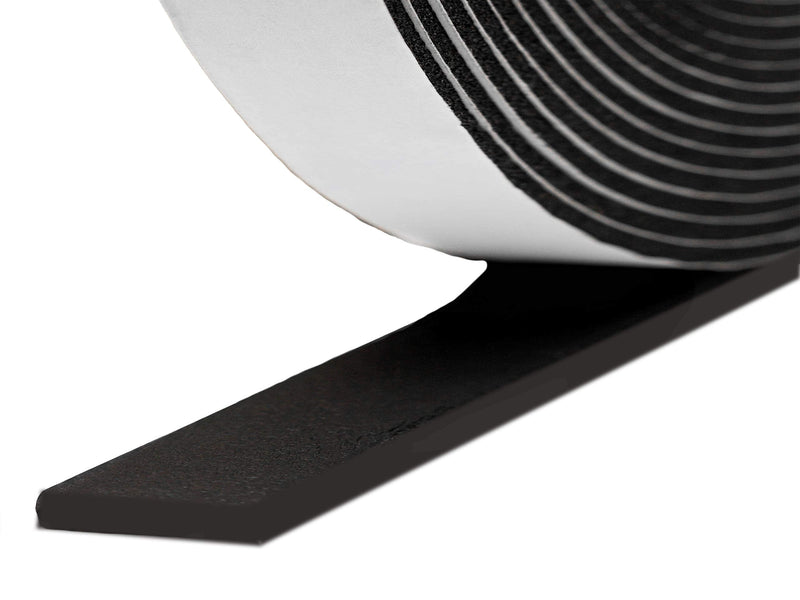 Foam Insulation Foam Tape for Pipe Insulation, Weather Stripping. Insulation Tape Tape Adhesive Freezer Seal Air Conditioner Tape. AC Foam Insulation Single Sided (1/8" X 2" X 30') 1/8" X 2" X 30'