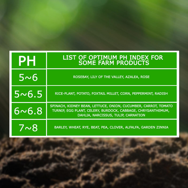 [Australia - AusPower] - Soil PH Meter, Soil Moisture Sensor Meter, Soil PH Tester Gardening Tool Kits for Plant, Tree, Soil Tester for Moisture Great for Garden, Lawn, Farm, Indoor & Outdoor Use 295mm Long 