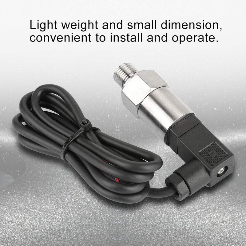 [Australia - AusPower] - Pressure Transducer,Pressure Transmitter Sensor,4‑20ma Output G1/4 Silicon Pressure Transmitter Transducer for Water Gas Oil,0-1.2MPA 