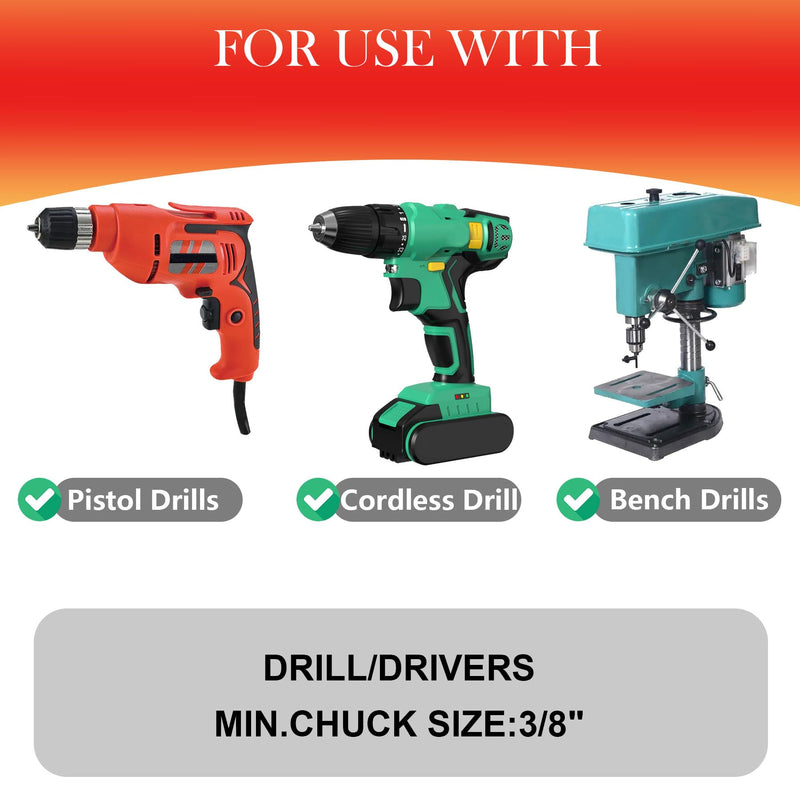 [Australia - AusPower] - GARHWAL 3 in. Bi-Metal Hole Saw Drill Bit - General Purpose Saw for Wood, Plywood, Cornhole, Ceiling, and Drywall - Includes Arbor & Pilot Bit 3"(76mm) 