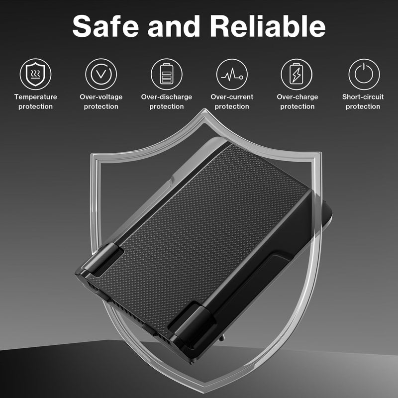 Replacement Battery for Zebra for Symbol TC77 TC70 TC75 TC72 TC70X TC75EK TC75AH TC75GK TC700H TC700K TC77HL TC75x TC720L TC75FK Handheld Barcode Scanner BTRY-TC7X-46MPP-01 / BT-000318