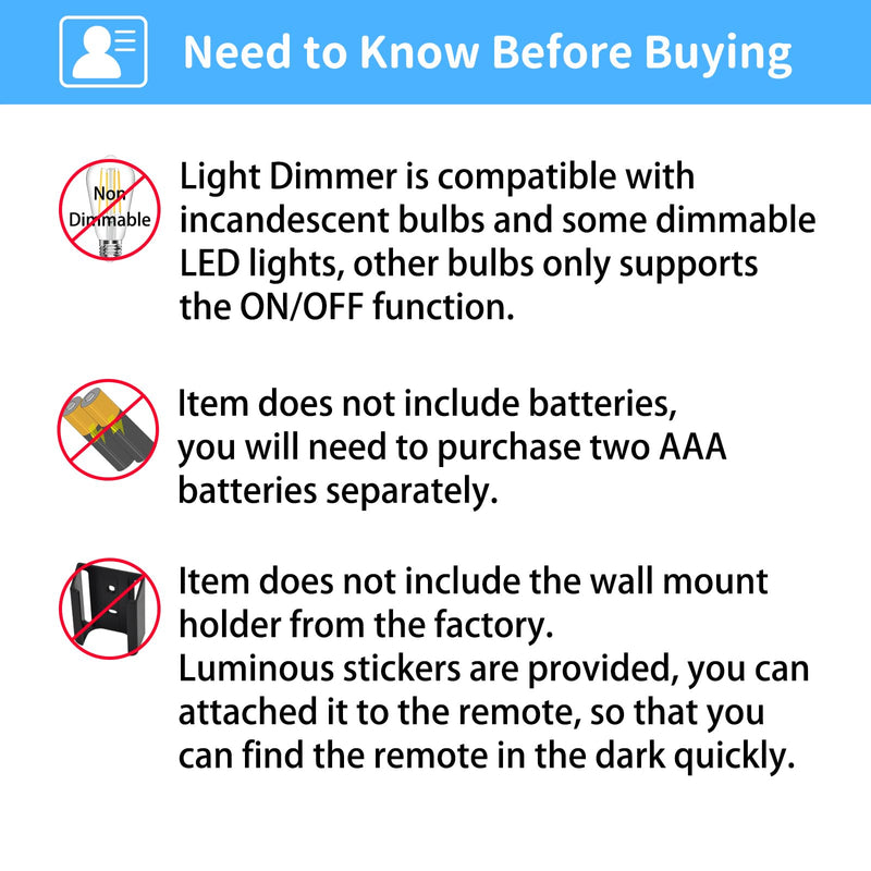 Universal Thermostatic Ceiling Fan Remote Control Kit Replacement for Hampton Bay Home Decorators Collection Hunter Harbor Breeze,w/Speed Control Timer Light Dimmer,for 2AAZPHD3/HD3 KUJCE10320/TR222A HD3 Fan Remote Kit