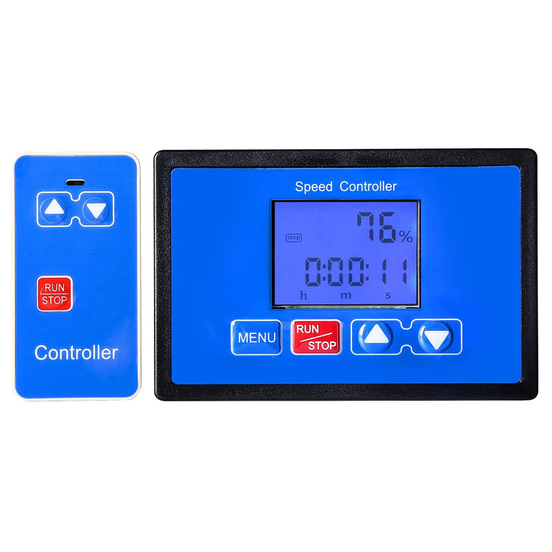 DEWIN Speed Controller, LCD Display 0-100% Adjustable Wireless Remote Control DC Motor Speed Controller DC 6.5-55V 30A
