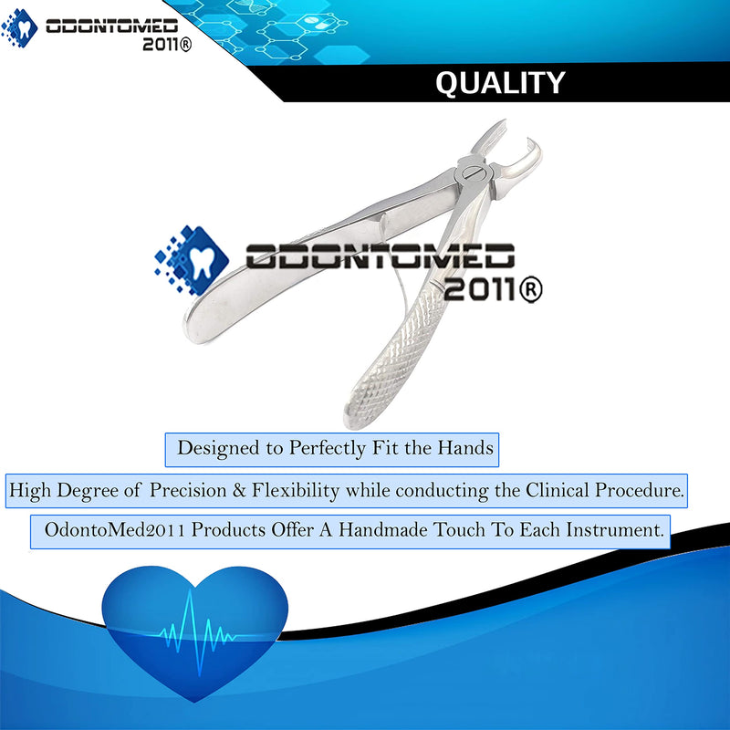 [Australia - AusPower] - OdontoMed2011 DENTAL TARTAR REMOVER FORCEPS SMALL 4½" 4.5" TARTER REMOVER STAINLESS STEEL 