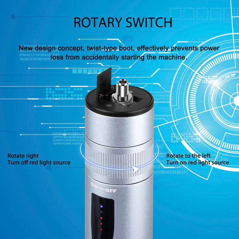 [Australia - AusPower] - Rechargeable Visual Fault Locator Kit: Fiber Optic VFL with FC to LC Adapter (Mode Number: VFL-15) 