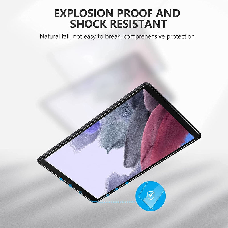 [Australia - AusPower] - SPARIN 2 Pack Screen Protector for Samsung Galaxy Tab A7 Lite (SM-T220 / T225/T227), Tempered Glass Screen Protector for Galaxy Tab A7 Lite 8.7 Inch, Bubbles-Free 