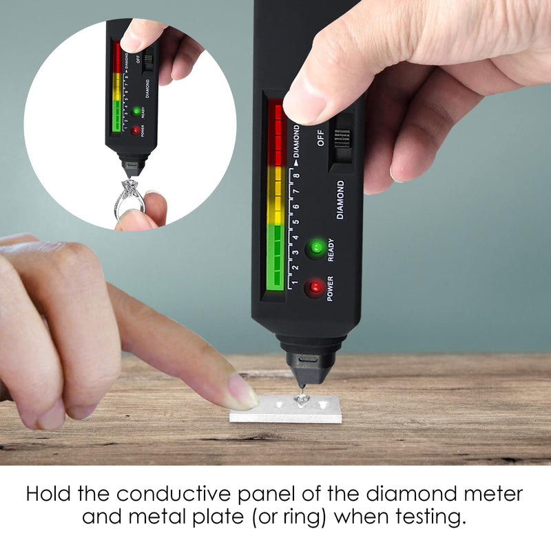 [Australia - AusPower] - Diamond Tester with UV Light - Professional Diamond Selector for Jewelers, Pawnshops and Stores 