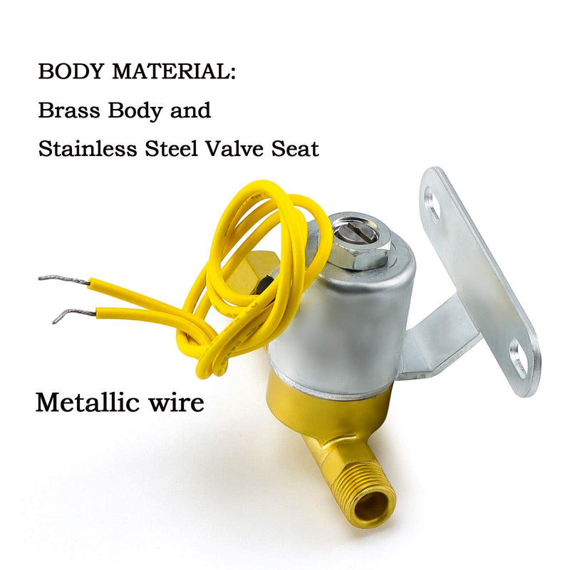 [Australia - AusPower] - 4040 Humidifier Solenoid Valve Replacement Part by AMI PARTS, 24V,Brass Made Humidifier Solenoid Valve,Replaces Models 400,500,600,700,600M, 558, 550A, 550, 568, 560A, 560, 700, 700M, 768, 760A, 760 