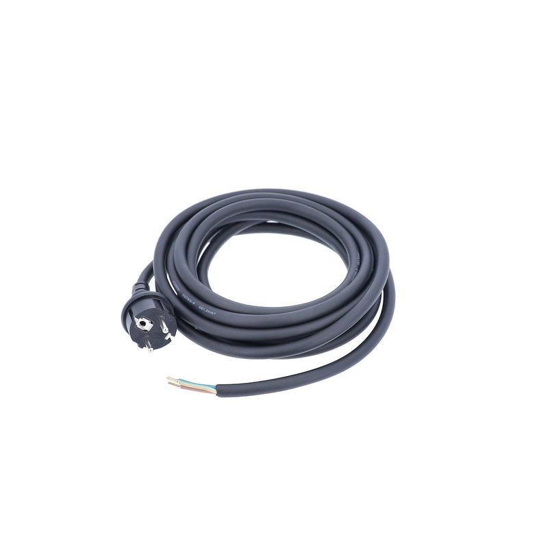 as - Schwabe 60379 connection cable, 4.5 m, H07RN-F 3G1.5, black, IP44, commercial, construction site, 60379