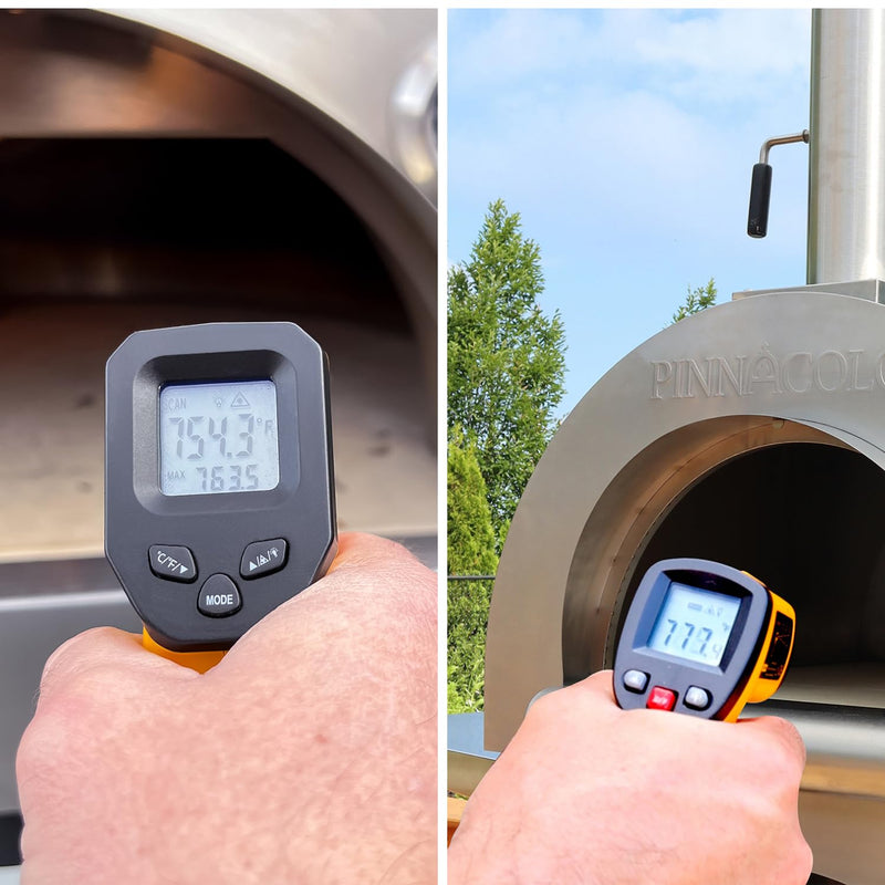 [Australia - AusPower] - Infrared Laser Thermometer - Accurate and Instant Readings, Non-Contact Digital Temperature Gun for Cooking, HVAC, and Automotive 