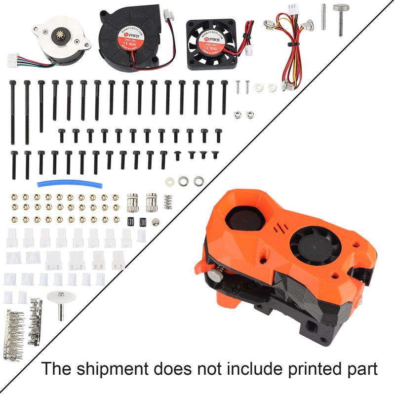 FYSETC 3D Printer Parts VoronSteathburner Extruder Head SB CW2 Hotend Hardware Kit No Printed Parts with 36mm Motor Cooling Fan Compatible with Voron2.4 R2 Triden Switchwire Vorn 1.8