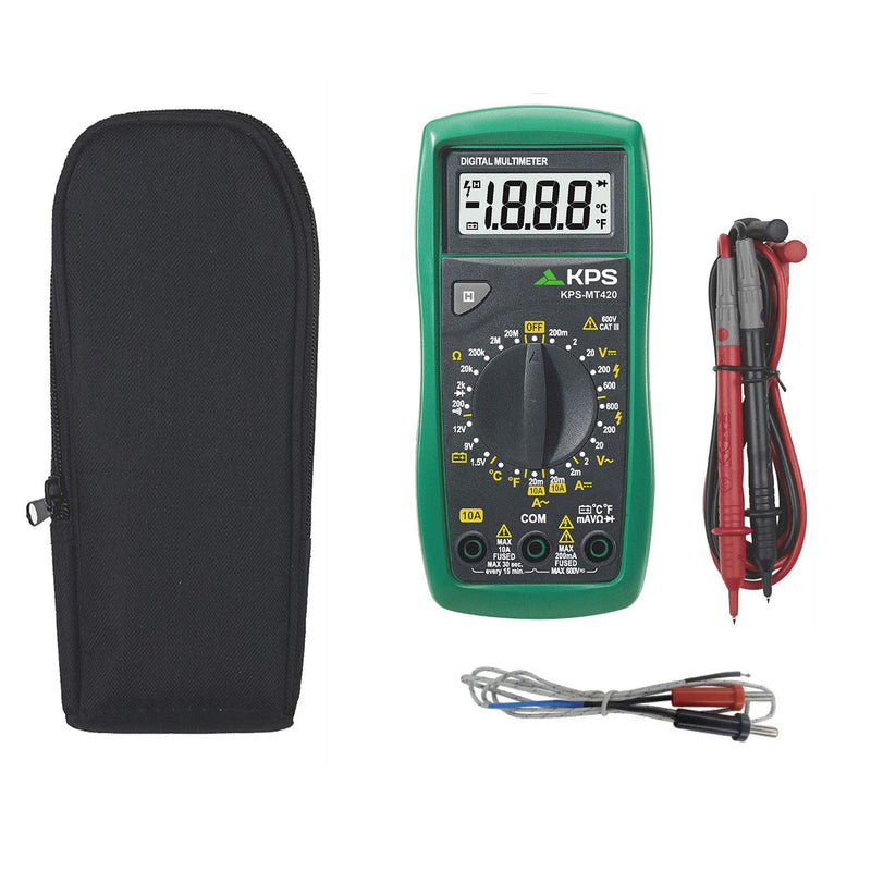 [Australia - AusPower] - KPS-MT420 Digital Multimeter – Professional Electrical Diagnostic Tool 