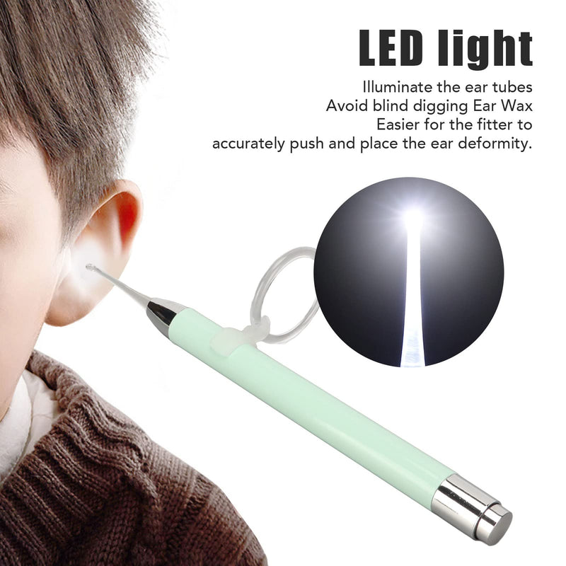 [Australia - AusPower] - Brighter Light LED Ear Checking Penlight with Matching Tools, Magnifying Glass, and Ear Spoon Head for Sound Amplifier 