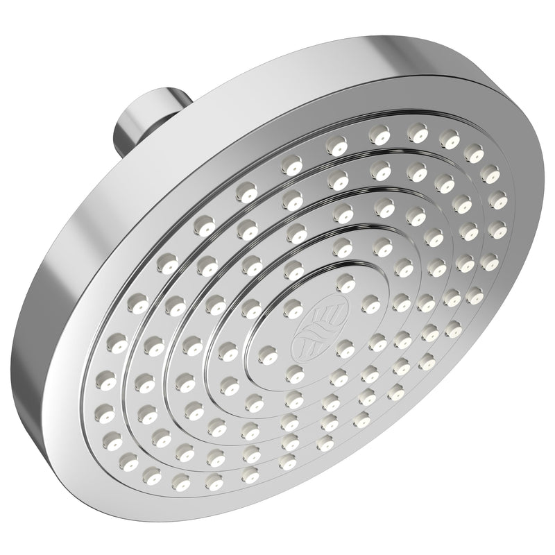 Winthorpe Water Saving Shower Head, High Pressure Showerhead with Widespread Coverage, Easy Installation, Modern Design, Low Flow Eco Mode, 90 Water Jets - Chrome