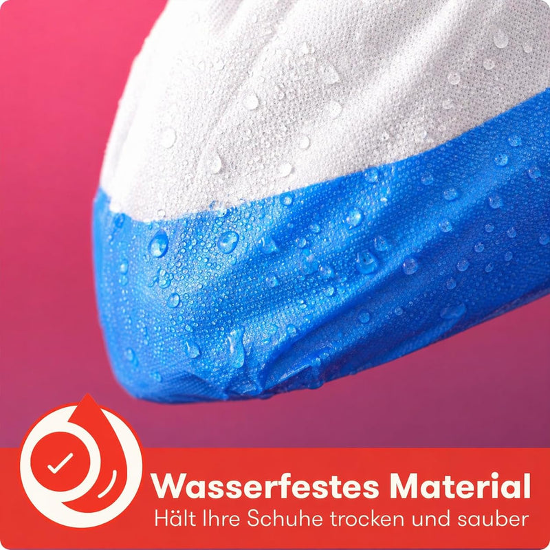 Reusable Shoe Covers (Pack of 50) | Practical CPE covers for shoes (9 g) - robust reusable overshoes for hygiene and protection