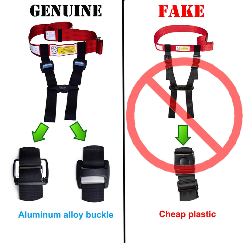 Child Airplane Safety Harness - The Safety Restraint System Will Protect Your Child from Danger. - Airplane Kid Travel Accessory for Aviation Use