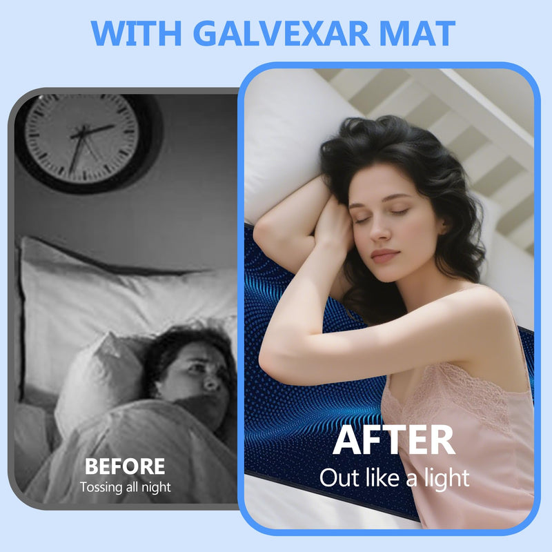 [Australia - AusPower] - Grounding Mat for Bed King Queen Grounding Mattress Pad PU Leather Material with Grounding Cord and Test Pen Earthing Mat for Improved Sleep and Pain Relief (King: 76 * 27") 