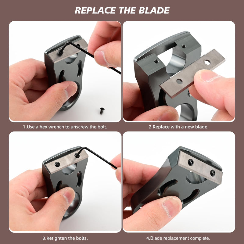 [Australia - AusPower] - Gomake Deburring and Vinyl Trimming Tool for Metal, Resin, Aluminum, Copper, Plastic, 3D Printing, Wood， Acrylic and Rigid Foam Panels Deburring Cutting 