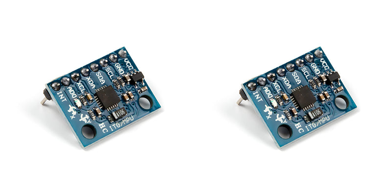 [Australia - AusPower] - SHILLEHTEK MPU 6050 (2 pcs) Pre-Soldered Module GY-521 Module, 6 DOF 6 Axis Accelerometer Sensor, Raspberry Pi Accelerometer (Compatible with Raspberry Pi Pico and Other Models), Arduino Accelerometer 