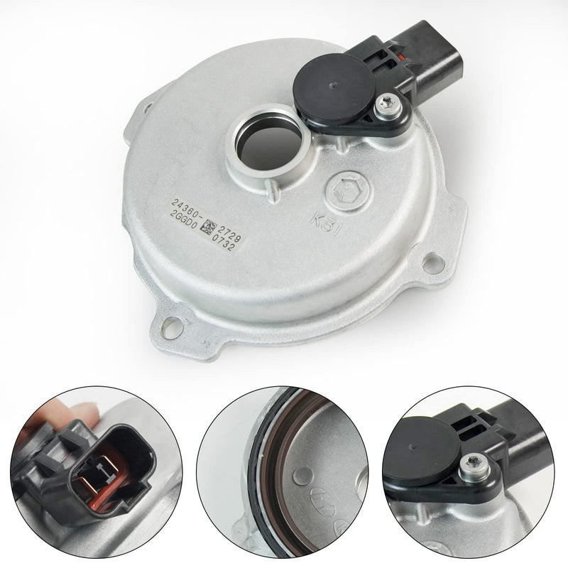 [Australia - AusPower] - 243602GGD0 Engine Variable Timing Solenoid with Sensor Compatible with 2015 2016 2017 2018 2019 2020 2021 Hyundai Kia 2.0L 2.4L 