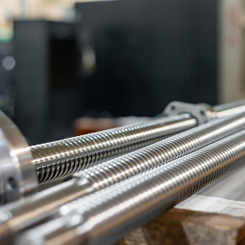 MECCANIXITY Fully Threaded Rod M6 x 500mm 1mm Thread Pitch 304 Stainless Steel Right Hand Threaded Rods Bar Studs 10 Pack