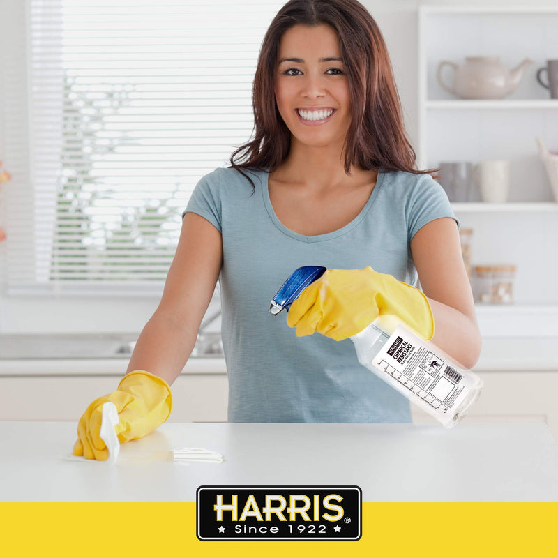 [Australia - AusPower] - HARRIS Chemically Resistant Professional Empty Spray Bottles, 32oz (3-Pack), for Cleaning Solutions and Water 3 Count (Pack of 1) 