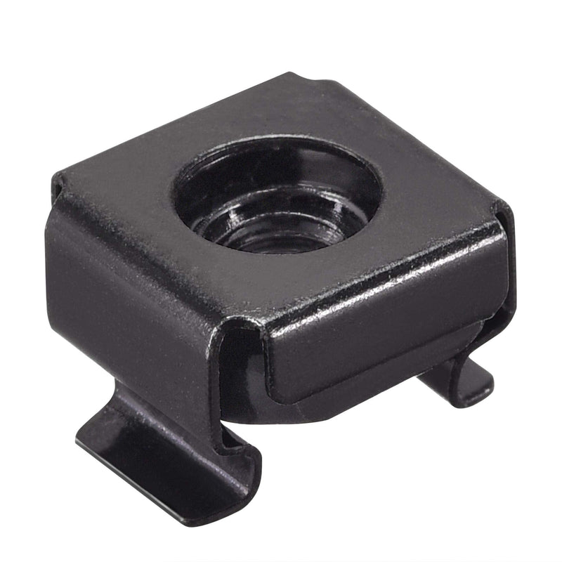 [Australia - AusPower] - uxcell Snap-in Cage Nuts - M5 x 0.8mm Carbon Steel Metric Nut for Server Shelve Cabinet 50pcs 