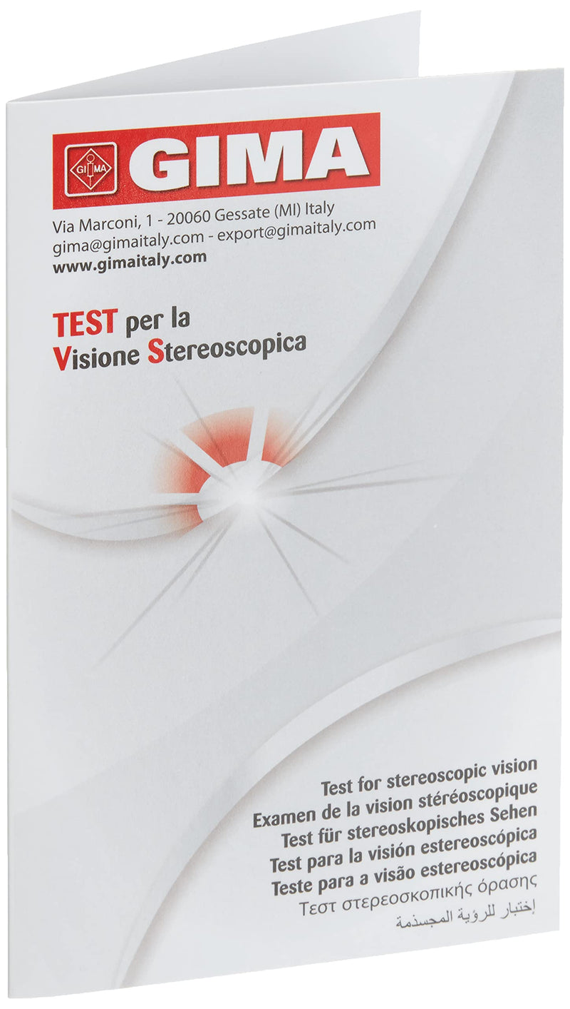 Gima Stereoptic Test, Lang test type