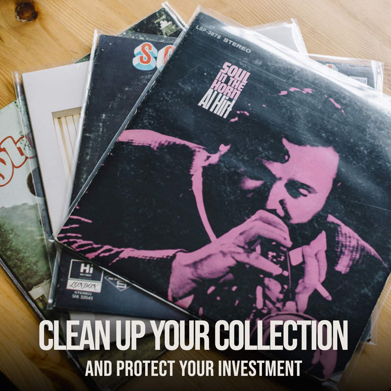 [Australia - AusPower] - Vinyl Fever Record Sleeves [25 Pack] - Outer Album Covers With Premium Clarity - Durable 3 Mil Thick Polypropylene Sleeves for 12 Inch LPs and Archival Album Storage 25 Pack 