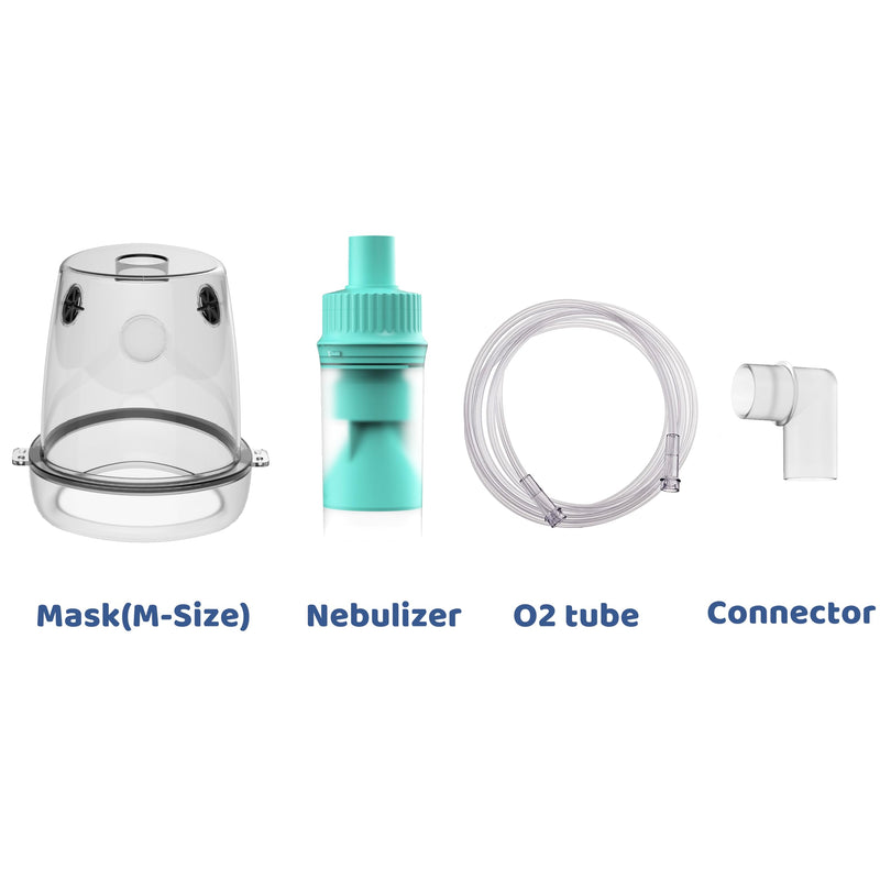 Lying Down Nebulizer Cup and Inhaler Mask for Cats and Small Dogs, Oxygen Mask for Pets (No Nebulizer Device) (L) L