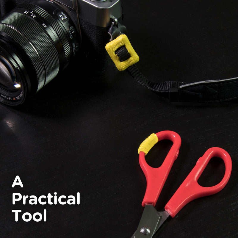 [Australia - AusPower] - 3Doodler Flow 3D Printing Pen for Teens, Adults & Creators! - Black - with Free Refill Filaments + Stencil Book + Getting Started Guide 