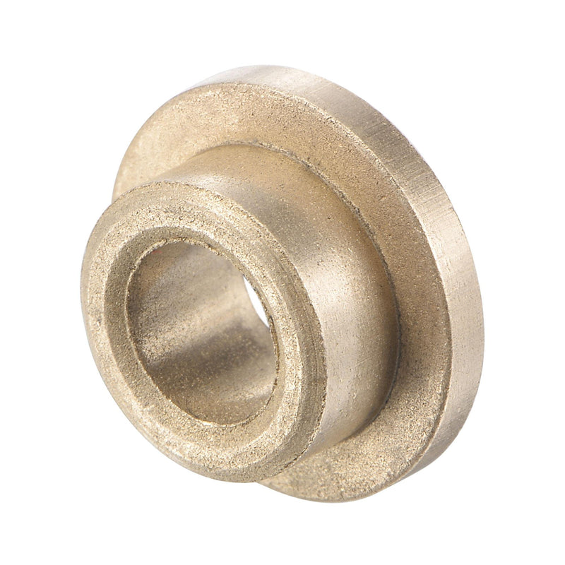 [Australia - AusPower] - uxcell Flange Sleeve Bearings 6mm Bore 10mm OD 6mm Length 14mm Flange Dia 2mm Flange Thickness Sintered Bronze Self-Lubricating Bushing 4pcs 6x10x6mm 