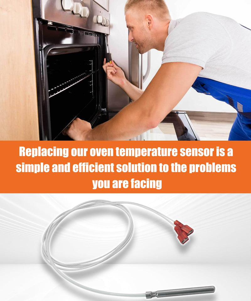 [Australia - AusPower] - 1181996 Oven Thermostat Probe Compatible with B-Series,BGS/12SC,BGS/22SC,CG90-1,EB/10CCH,EB/10PC,EB/10RT,EB/20CCH,EB/20PC,EB/20RT,EB/20SC,EH-10CCH,EH-10PC etc 