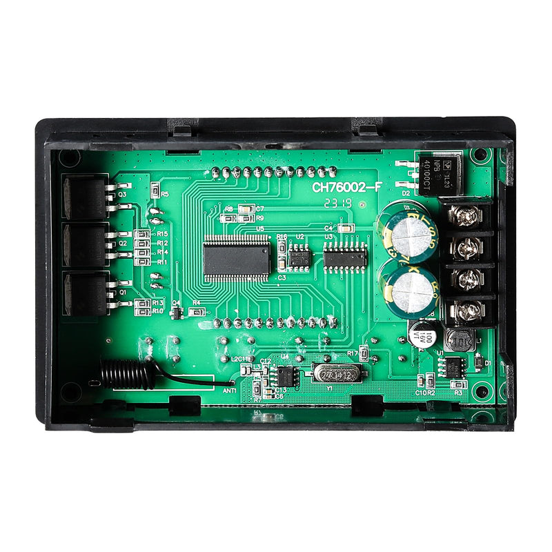 DEWIN Speed Controller, LCD Display 0-100% Adjustable Wireless Remote Control DC Motor Speed Controller DC 6.5-55V 30A