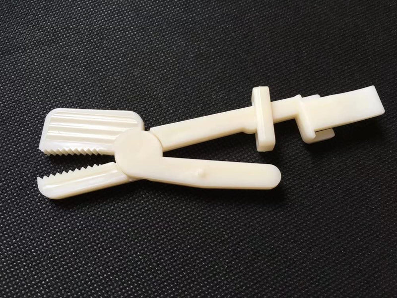 [Australia - AusPower] - 10Pcs New Plastic Snap X-Ray Film Radiograph Holder Clip (White) 
