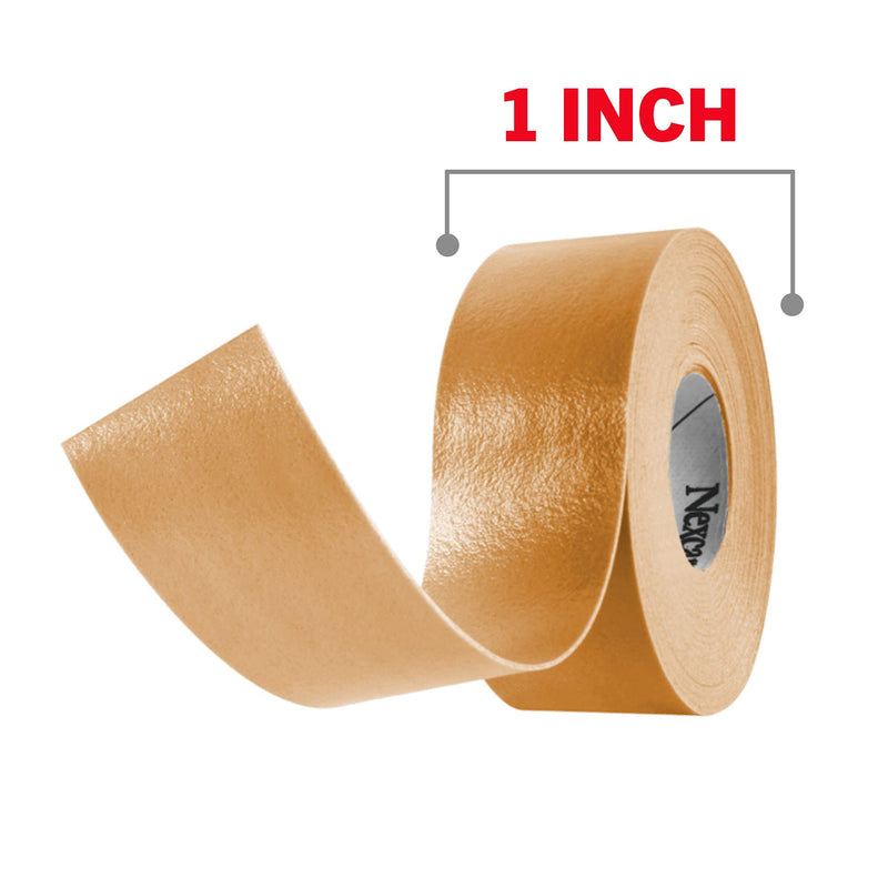 Nexcare Blister Prevention Tape, Waterproof Foam Medical Tape, Sticks Firmly to Skin to Help Prevent Blisters - 1 In x 5 Yds, 1 Roll of Tape 1 Pack